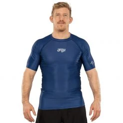 BFCM Jiu Jitsu Flow Tech Short Sleeve Rashguard Blue 15 BFCM Jiu Jitsu Flow Tech Short Sleeve Rashguard Blue