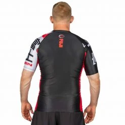 Deelux Kassen Short Sleeve Rashguard Red Jiu Jitsu 5 Deelux Kassen Short Sleeve Rashguard Red Jiu Jitsu