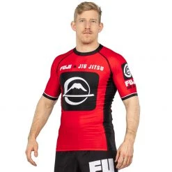 BFCM Jiu-Jitsu Rashguard Red Jiu Jitsu