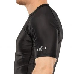 BFCM Flow Tech Short Sleeve Rashguard Black Jiu Jitsu
