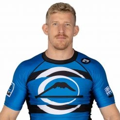 Blowout Vision Short Sleeve Rashguard Blue Outlet