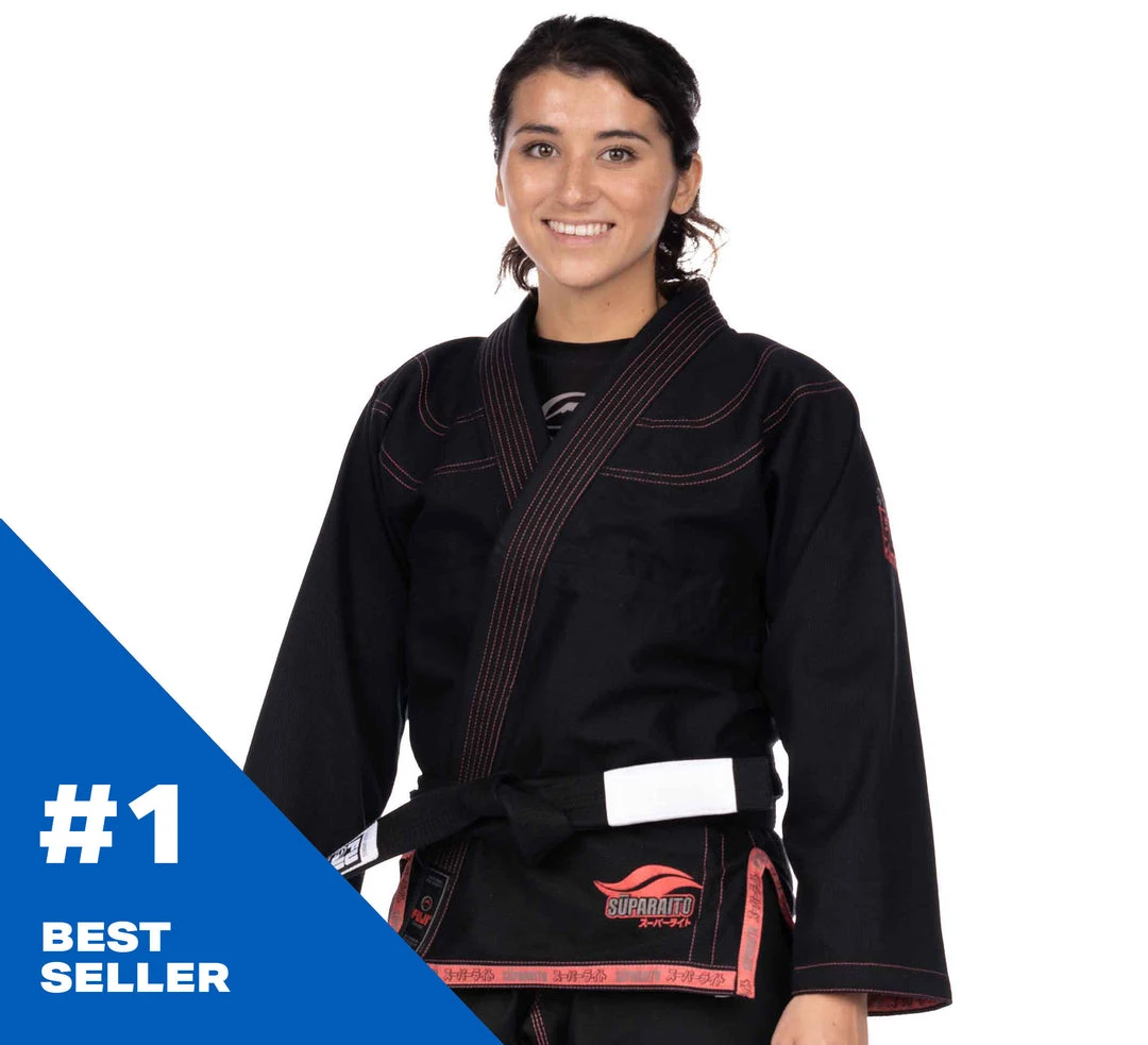 BFCM Jiu Jitsu Suparaito Girl's BJJ Gi Pink 1 BFCM Jiu Jitsu Suparaito Girl's BJJ Gi Pink