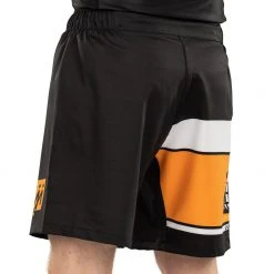 IMatt Sportswear Jiu Jitsu Electric Grappling Black Fight Shorts 3 IMatt Sportswear Jiu Jitsu Electric Grappling Black Fight Shorts