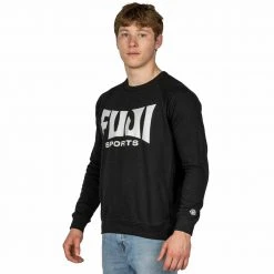 BFCM Jiu Jitsu Deluxe Crewneck Men's Sweatshirt Black