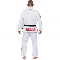 Deelux Sports Elemental BJJ Gi Grind White Jiu Jitsu