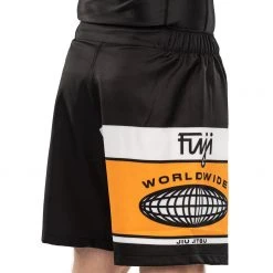 IMatt Sportswear Jiu Jitsu Electric Grappling Black Fight Shorts 5 IMatt Sportswear Jiu Jitsu Electric Grappling Black Fight Shorts