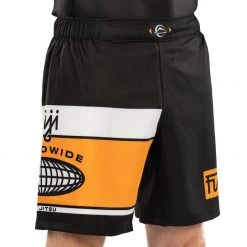 IMatt Sportswear Jiu Jitsu Electric Grappling Black Fight Shorts