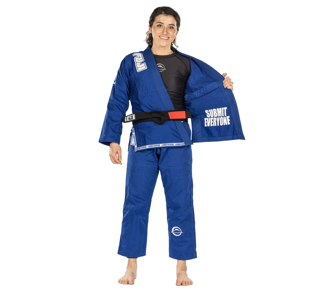 Blowout Submit Everyone Women's BJJ Gi Blue 8 Blowout Submit Everyone Women's BJJ Gi Blue
