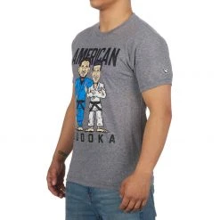 BFCM American Judoka T-Shirt Grey