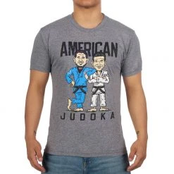 BFCM American Judoka T-Shirt Grey