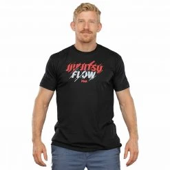 Graphic Ink Jiu-Jitsu Flow T-Shirt Black