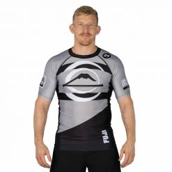 Blowout Vision Short Sleeve Rashguard Grey Outlet