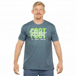 Graphic Ink Foot Locker T-Shirt Indigo