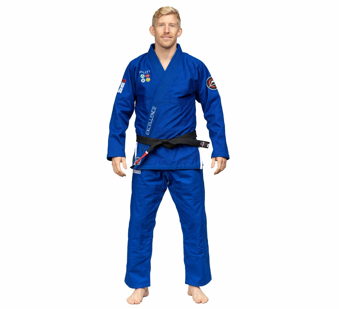 Blowout Suparaito BJJ Gi Gamer Series Blue Outlet Blowout Suparaito BJJ Gi Gamer Series Blue Outlet