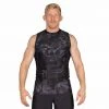 Deelux Matric Sleeveless Rashguard Black