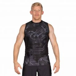 Deelux Matric Sleeveless Rashguard Black