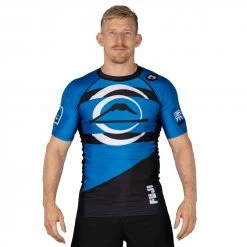 Blowout Vision Short Sleeve Rashguard Blue Outlet