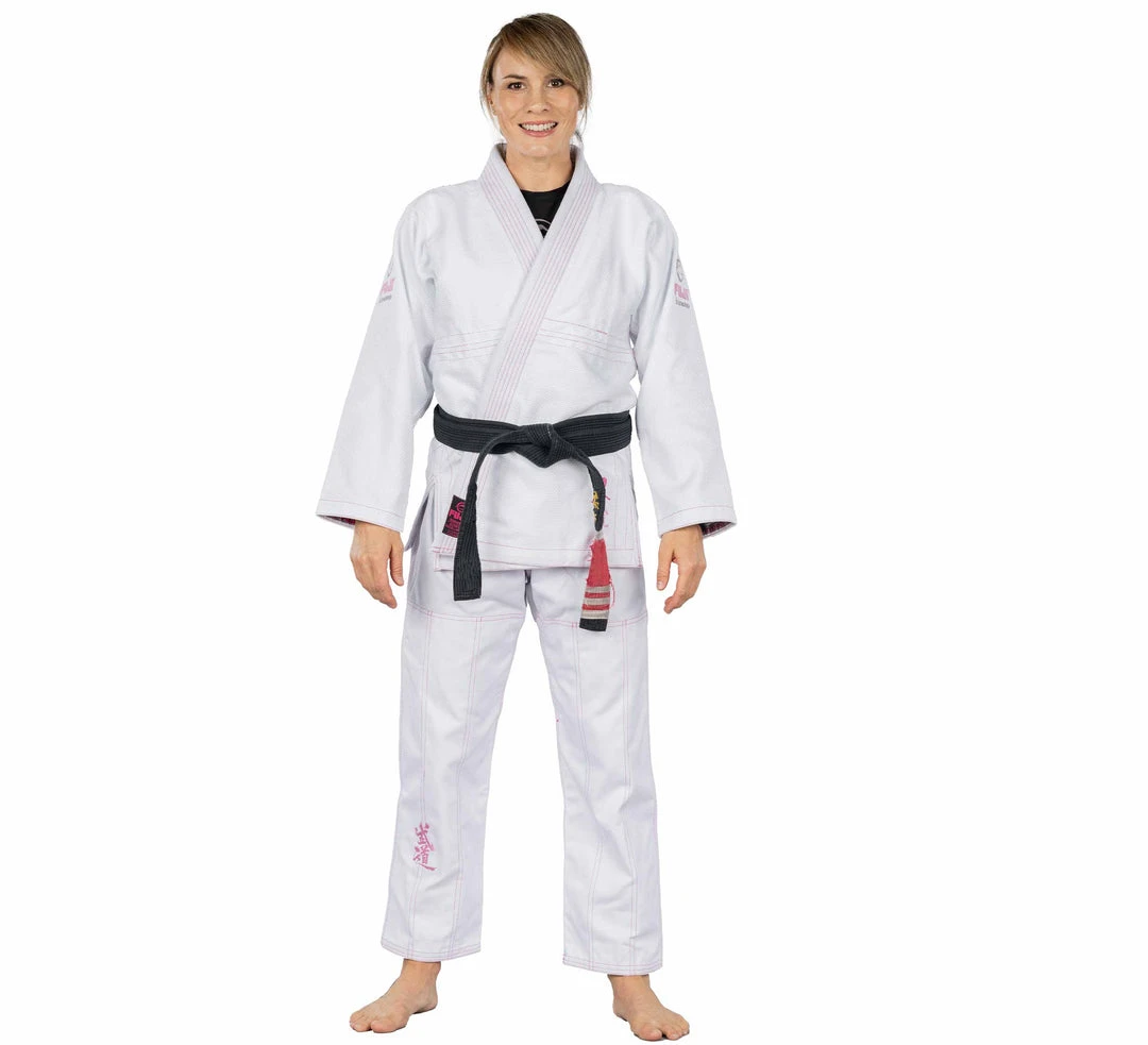 BFCM Blossom Womens Jiu Jitsu Gi White 2 BFCM Blossom Womens Jiu Jitsu Gi White