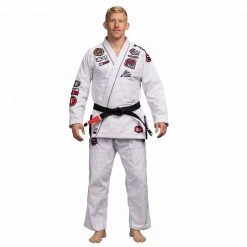 Deelux Sports Suparaito BJJ Gi XTR Edition White Jiu Jitsu