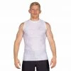 Deelux Sports Jiu Jitsu Matric Sleeveless Rashguard White