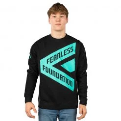 Graphic Ink Fearless Crewneck Sweatshirt (Unisex Sizing)