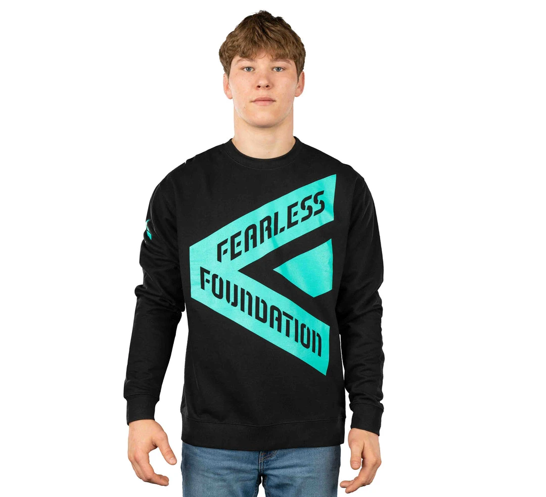 Graphic Ink Fearless Crewneck Sweatshirt (Unisex Sizing) 1 Graphic Ink Fearless Crewneck Sweatshirt (Unisex Sizing)