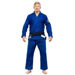 BFCM Jiu Jitsu Lightweight BJJ Gi Blue/Yellow