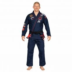 Deelux Sports Suparaito BJJ Gi XTR Edition Navy Jiu Jitsu