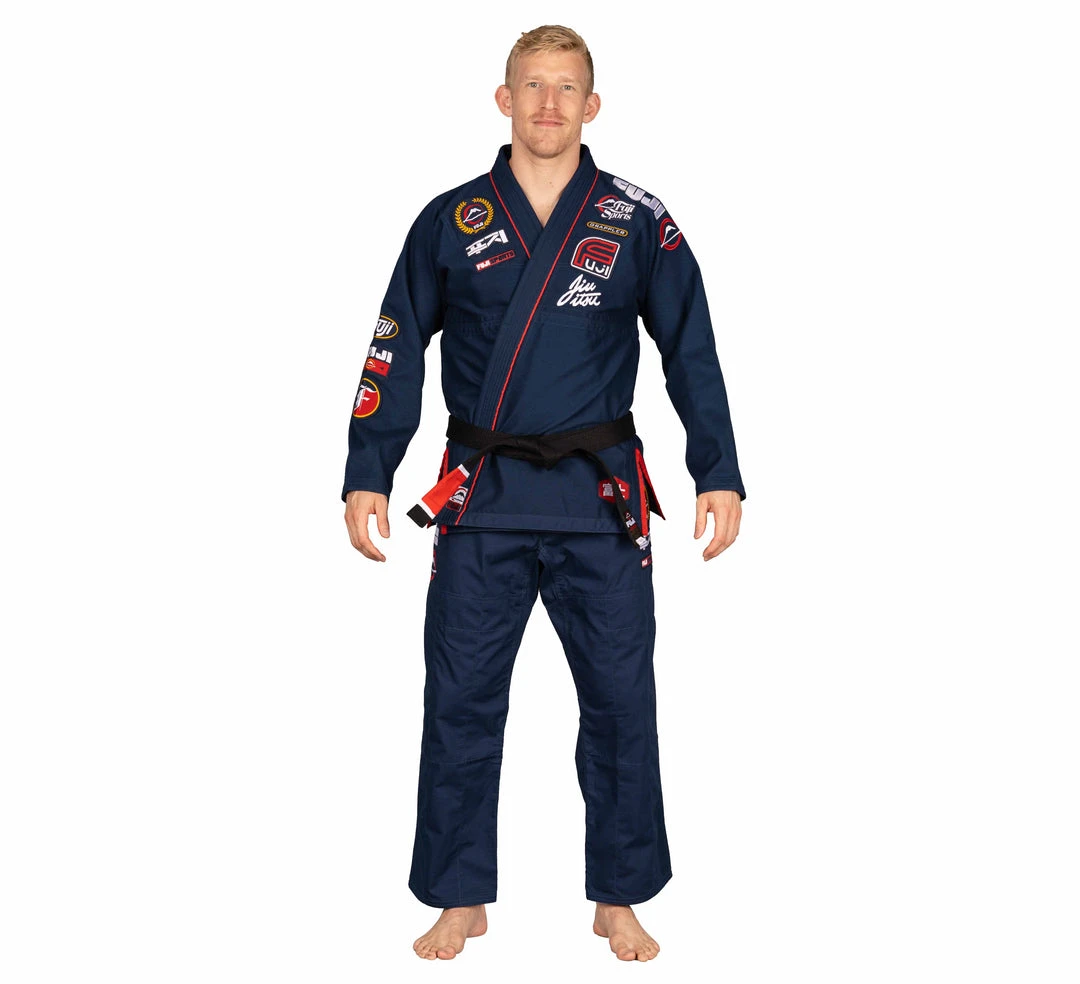 Deelux Sports Suparaito BJJ Gi XTR Edition Navy Jiu Jitsu Deelux Sports Suparaito BJJ Gi XTR Edition Navy Jiu Jitsu