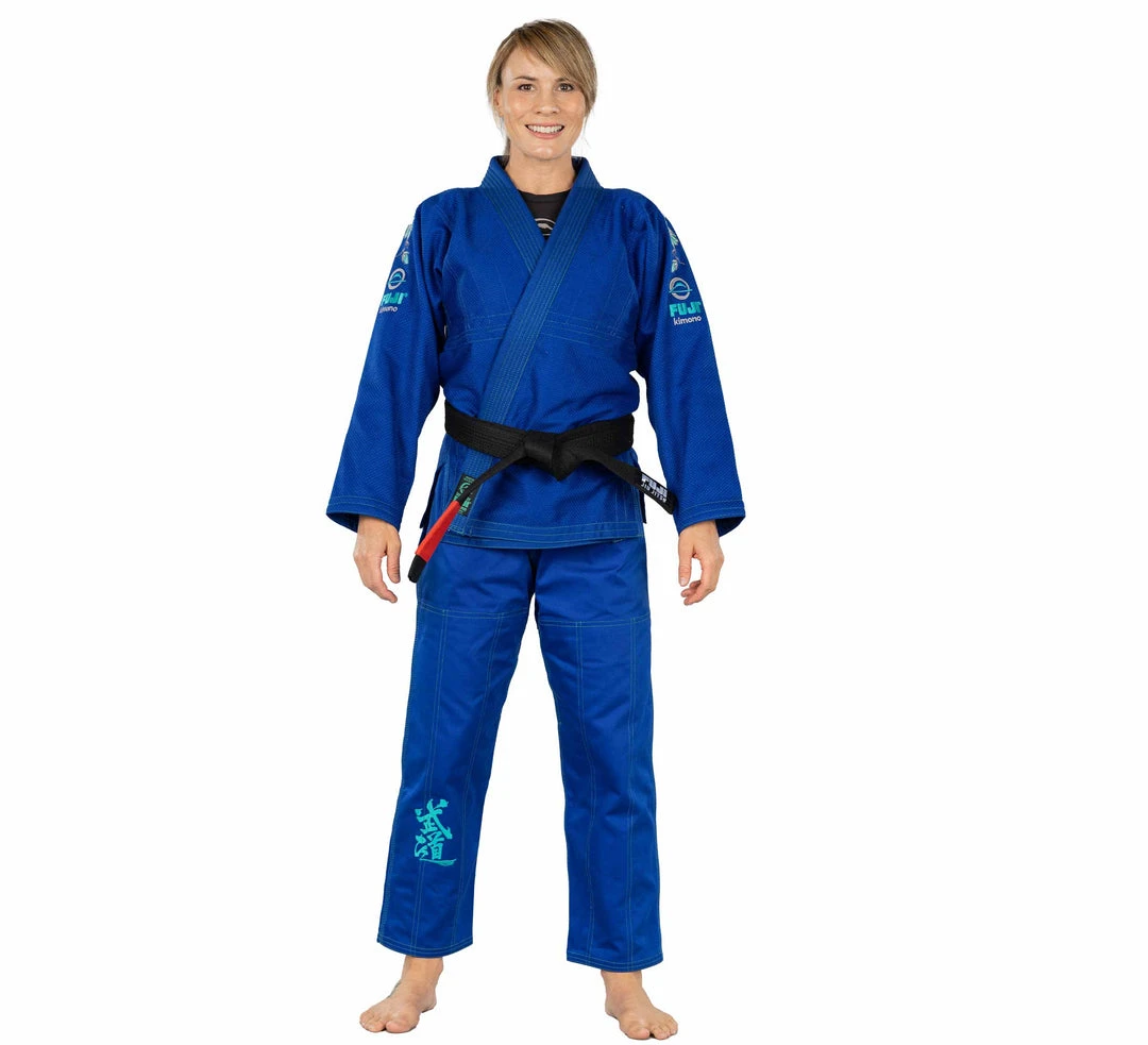BFCM Blossom Womens Jiu Jitsu Gi Blue 2 BFCM Blossom Womens Jiu Jitsu Gi Blue