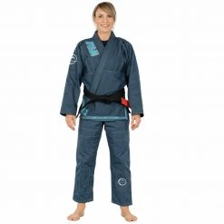 BFCM Submit Everyone Womens BJJ Gi Teal Jiu Jitsu