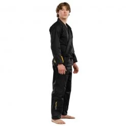 Deelux Ultra Lite BJJ Gi Black Jiu Jitsu