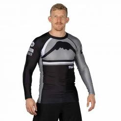 Blowout Mount Long Sleeve Rashguard Grey