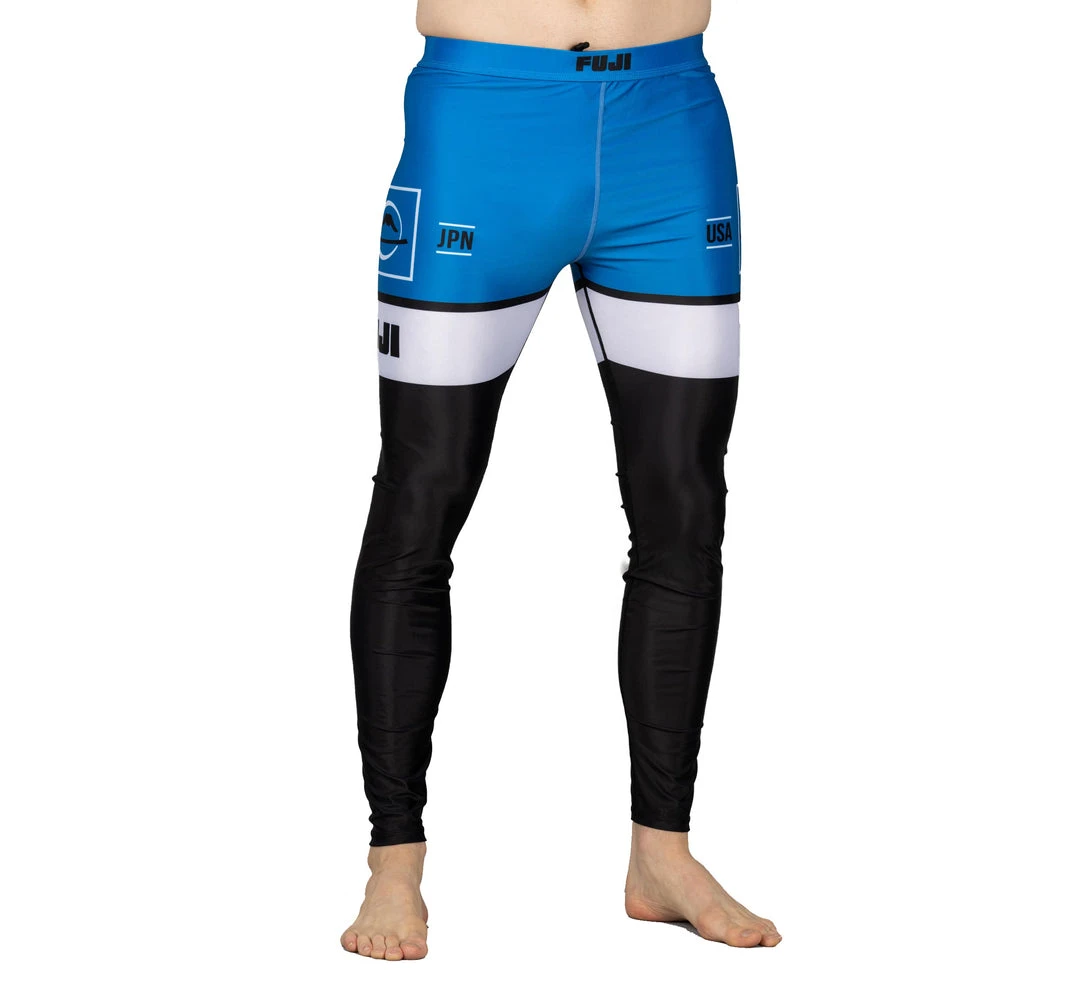 Blowout Outlet Classic Grappling Spats Blue 2 Blowout Outlet Classic Grappling Spats Blue