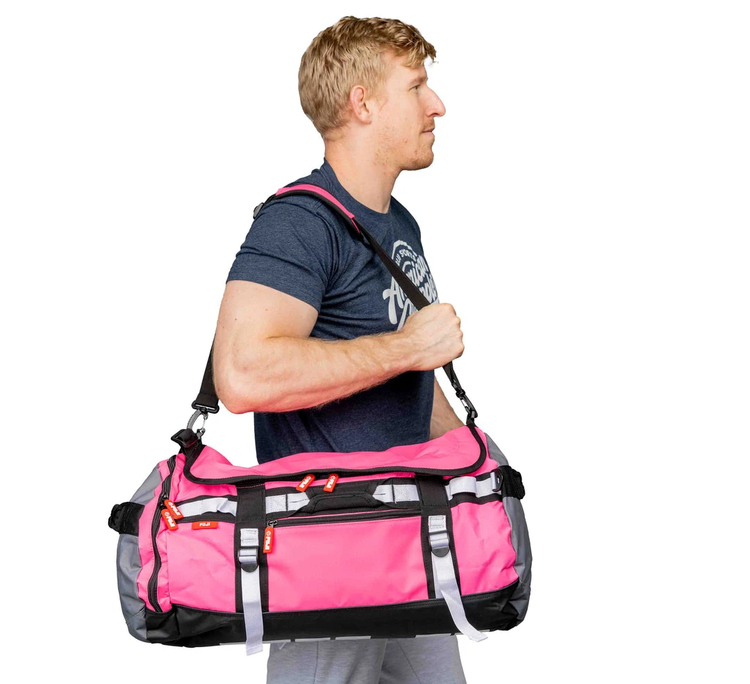 Meir Sports Gear Comp Convertible Backpack Duffle Pink Meir Sports Gear Comp Convertible Backpack Duffle Pink