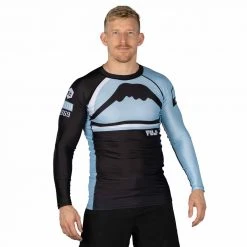 Blowout Mount Long Sleeve Rashguard Light Blue 8 Blowout Mount Long Sleeve Rashguard Light Blue