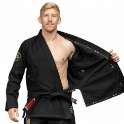 Blowout Outlet Suparaito BJJ Gi Gamer Series Black/Green 10 Blowout Outlet Suparaito BJJ Gi Gamer Series Black/Green