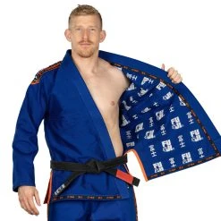 Deelux Jiu Jitsu Kassen 3.0 BJJ Gi Blue 23 Deelux Jiu Jitsu Kassen 3.0 BJJ Gi Blue