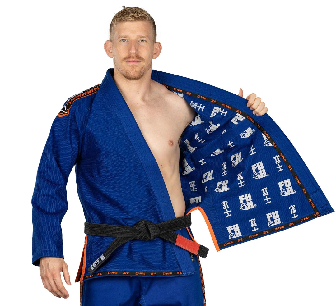 Deelux Jiu Jitsu Kassen 3.0 BJJ Gi Blue 12 Deelux Jiu Jitsu Kassen 3.0 BJJ Gi Blue
