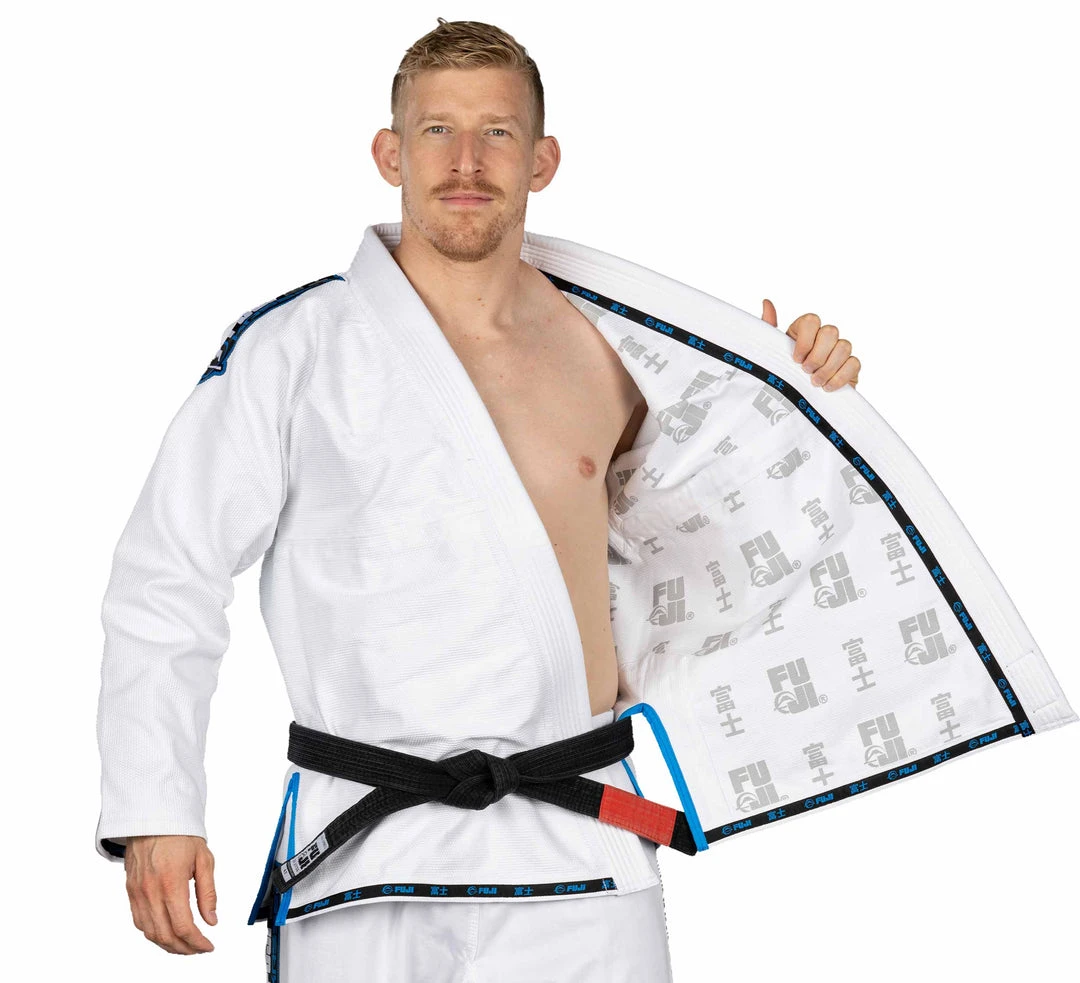 Deelux Kassen 3.0 BJJ Gi White/Blue 12 Deelux Kassen 3.0 BJJ Gi White/Blue