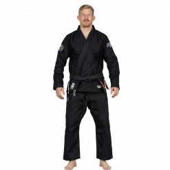 BFCM Jiu Jitsu Flow-Tech BJJ Gi Black
