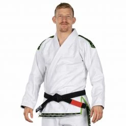 Deelux Kassen 3.0 BJJ Gi White/Green