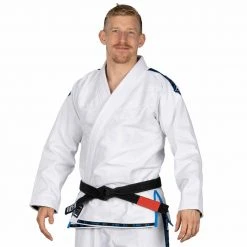 Deelux Kassen 3.0 BJJ Gi White/Blue 14 Deelux Kassen 3.0 BJJ Gi White/Blue