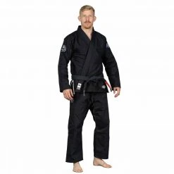 BFCM Jiu Jitsu Flow-Tech BJJ Gi Black
