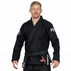 BFCM Jiu Jitsu Flow-Tech BJJ Gi Black
