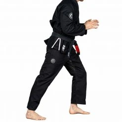 BFCM Jiu Jitsu Flow-Tech BJJ Gi Black