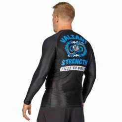 Blowout Valiant Strength Long Sleeve Rashguard Blue Outlet