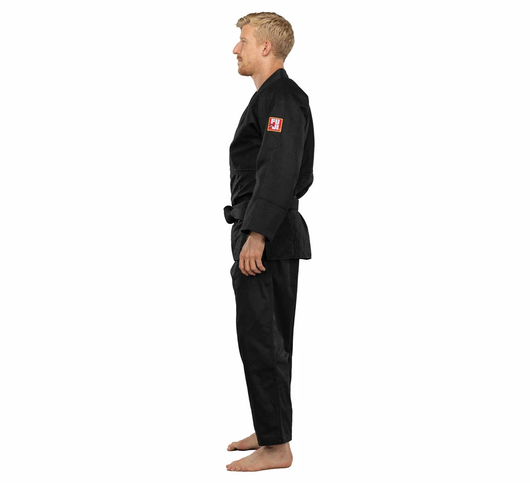Deelux Euro Competition Judo Gi Black 6 Deelux Euro Competition Judo Gi Black