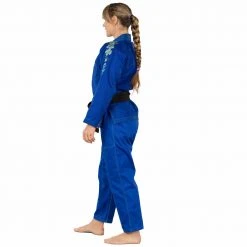 BFCM Blossom Womens Jiu Jitsu Gi Blue 15 BFCM Blossom Womens Jiu Jitsu Gi Blue