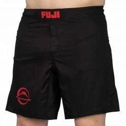 Bona Sun Baseline Fight Shorts Black/Red 10 Bona Sun Baseline Fight Shorts Black/Red